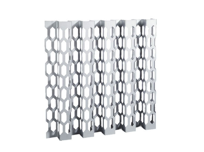 幕墙长城铝单板木纹雕花吊顶天花镂空造型门头装饰加工定制铝单板 幕墙铝单板图片
