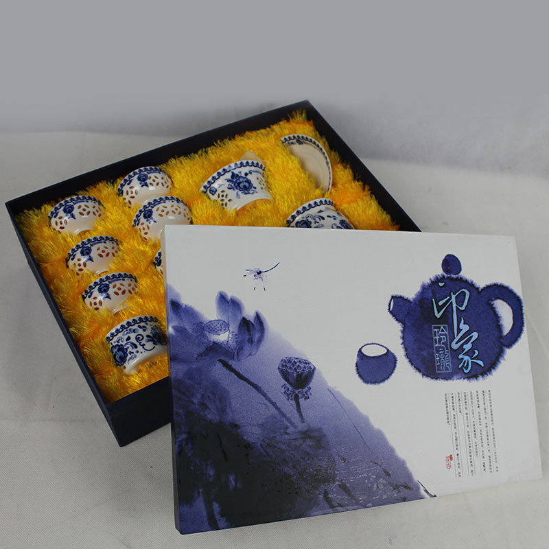 北京包装厂生产茶具礼盒玻璃包装盒保温杯盒子 定制高档包装盒图片