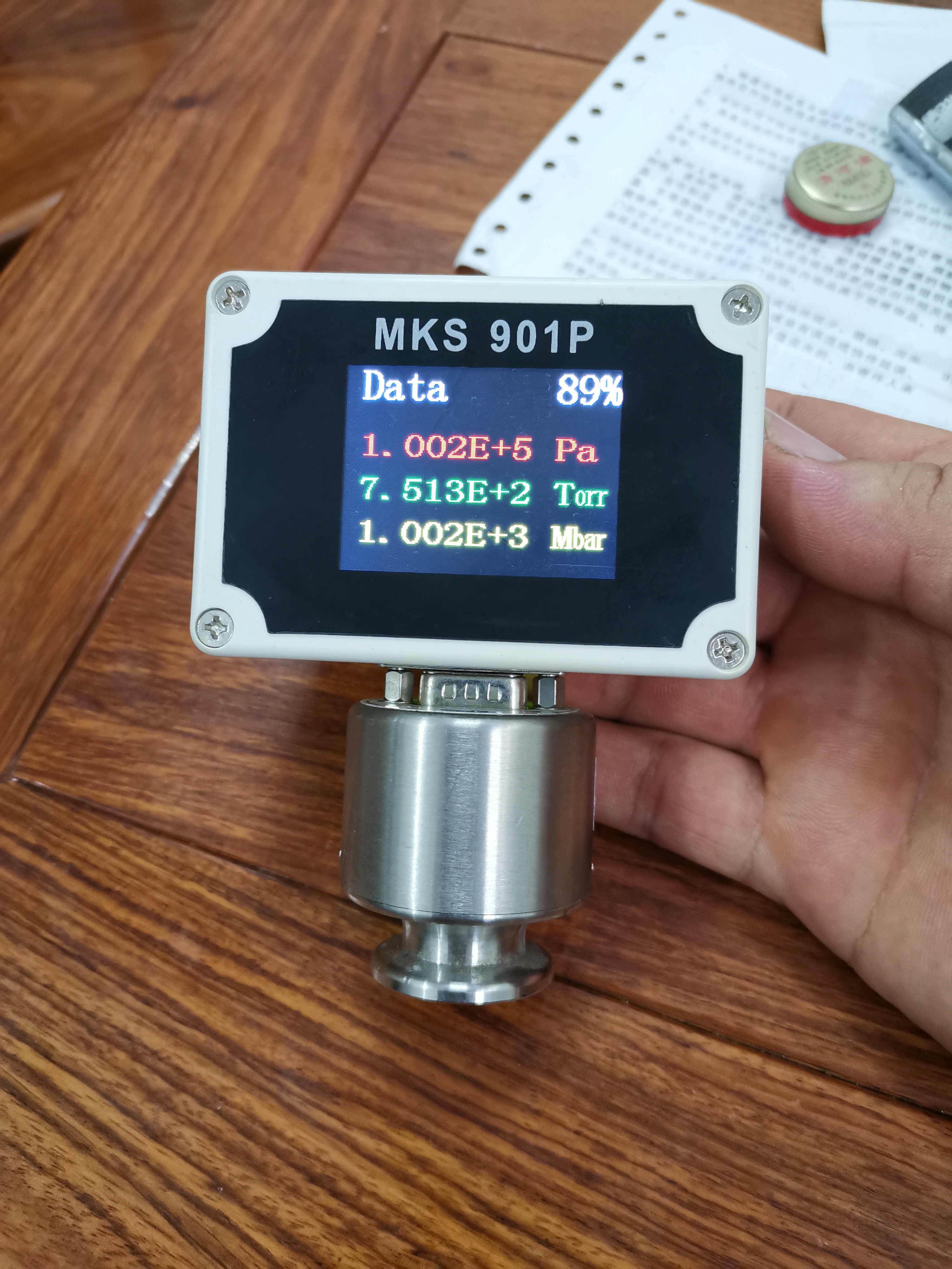 MKS901P真空计 手持式 便携式 真空计真空表 MKS901P真空计手持式图片