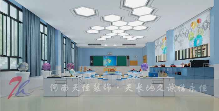 许昌学校装修中小学设计实地案例