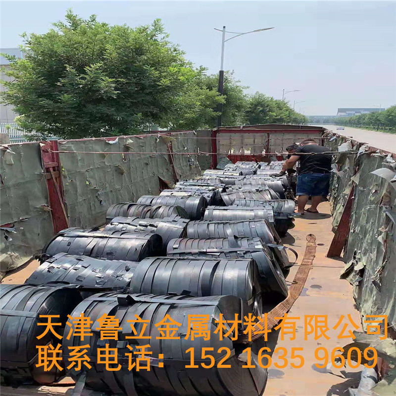 L 质量稳定  Q195 批发 0.25*36mm 黑退波纹管带钢 公路桥梁用 运送到工地