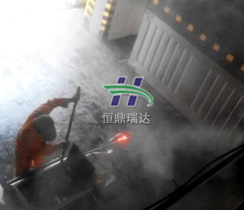喀什地区恒鼎品牌人造雾 垃圾中转站喷雾除臭图片