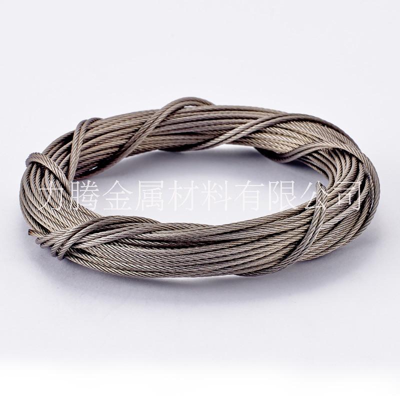 316L不锈钢钢丝绳加工件 黑色包胶不锈钢绳即墨厂家 尼龙钢丝绳