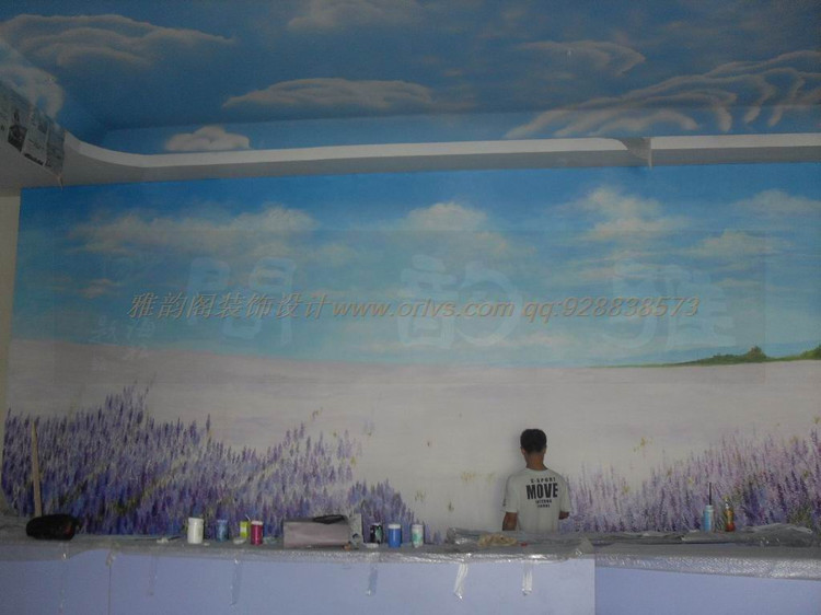 广东专业墙体彩绘手绘壁画墙绘商场酒店餐厅3D彩绘涂鸦哪里有？多少钱？
