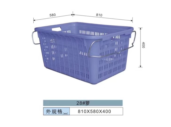 厂家生产直销大号塑胶菜箩、菜筐、胶筐、周转筐、价格、报价【佛山市联胜塑胶制品有限公司】