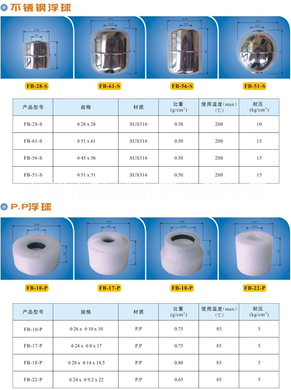 东莞市定做各种浮球液位开关 浮子开关 价格  批发  东莞市驰诚电子有限公司