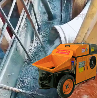 混凝土输送泵设备图片
