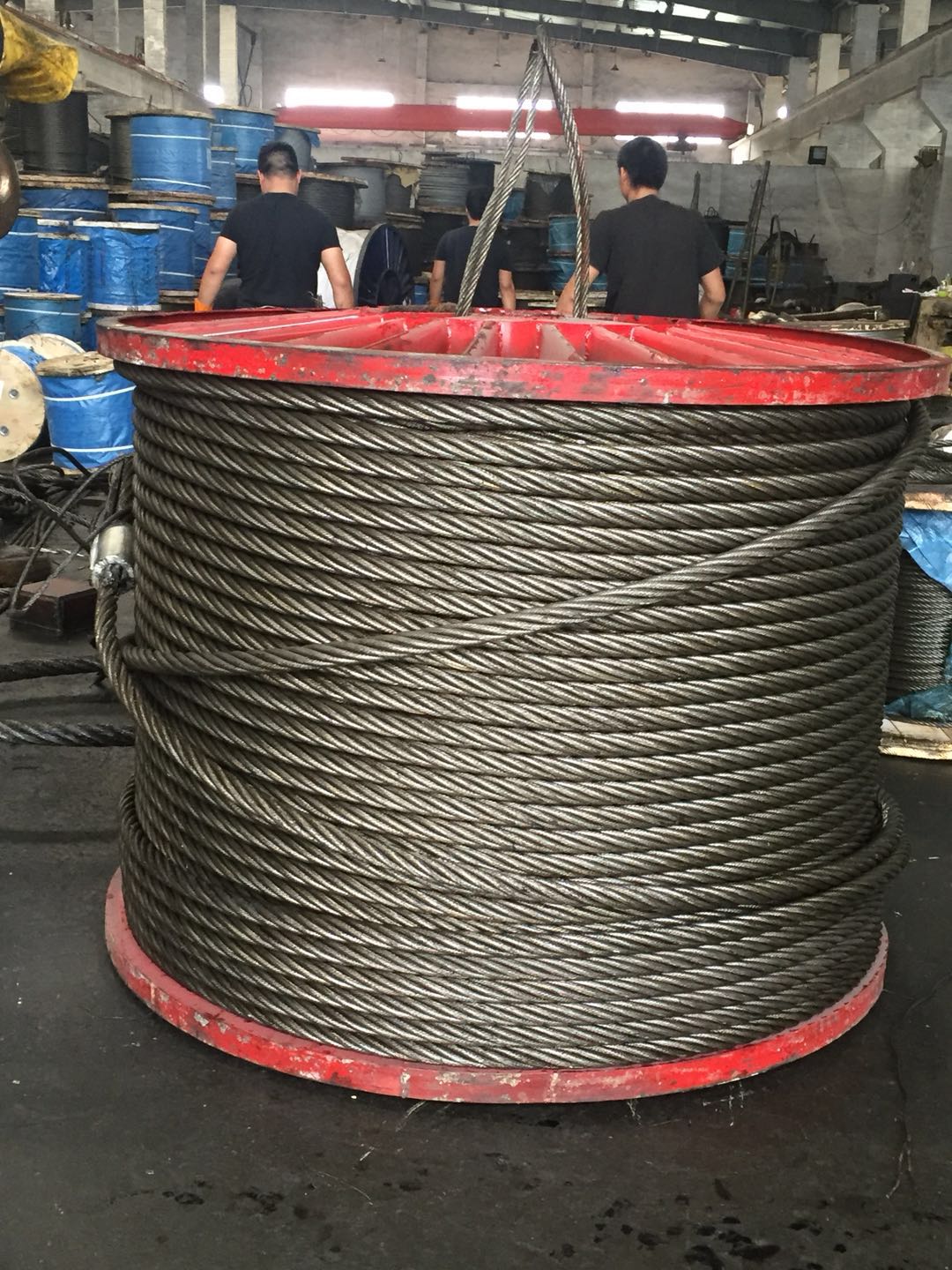 不旋转钢丝绳 防旋转钢丝绳耐磨损 耐加工可批发可定制  钢丝绳加工