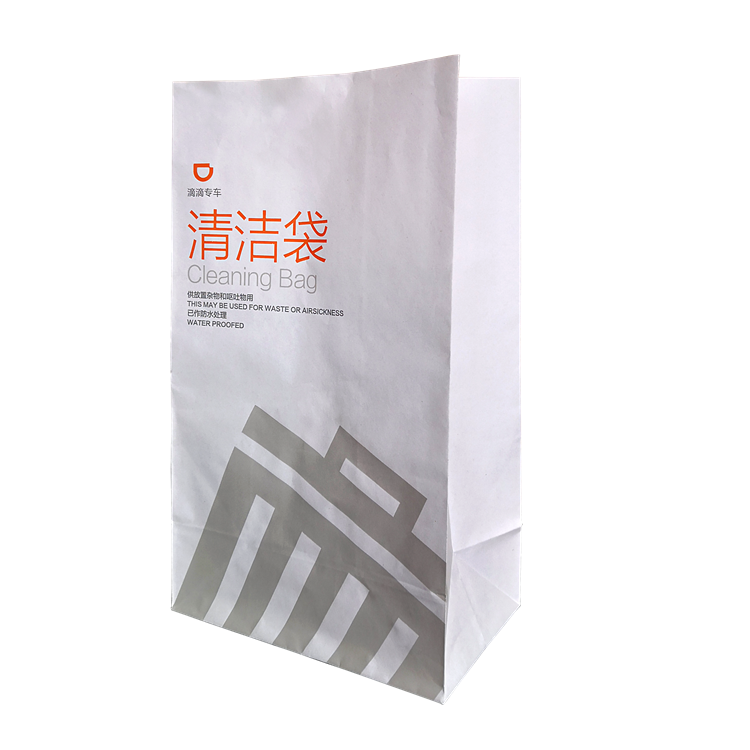 济南市清洁纸袋淋膜防水呕吐袋晕车呕吐袋厂家