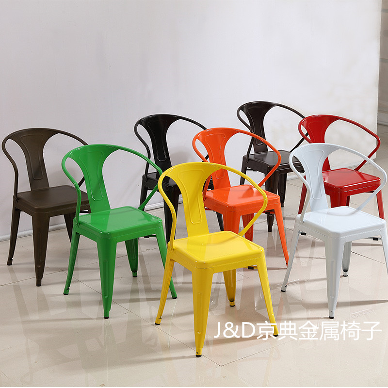 广东金属铁艺椅子生产厂家图片