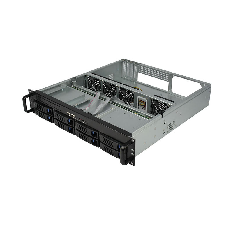 迈肯思2U服务器机R248-8 _2U热插拔机箱 服务器机箱厂家图片