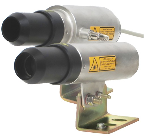 钢包车定位检测用工业型激光测距传感器图片