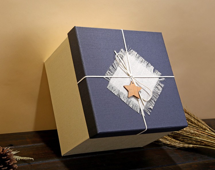 正方形礼品盒口红化妆品包装盒超大伴手礼 礼物盒天地盖礼盒现货 化妆品礼盒图片