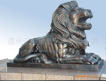 千钧雕塑       供应 铜狮