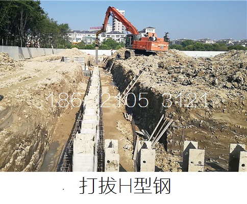 拉森桩组合PC工法钢管桩施工/上海青浦区拉森钢板桩租赁施工