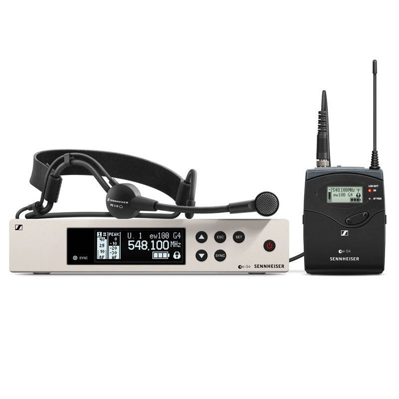 森海塞尔 EW 100 G4-ME3 头戴无线话筒一套也批发 Sennheiser无线麦克风