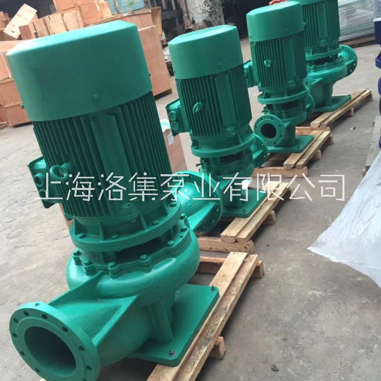 洛集泵业SPG型屏蔽式管道泵立式循环泵价格低噪音增压泵厂家直销
