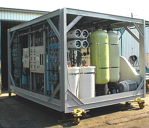 山东良乔环境技术-撬装式海水淡化设备 sdlq-205hsdh图片