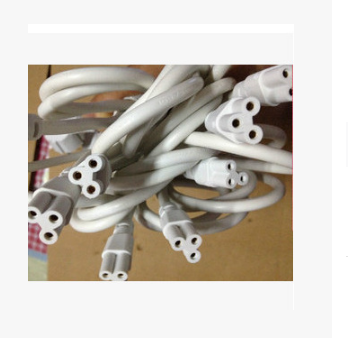 宁波市连接电源价格 一体式日光灯连接插头线 插头线供应商图片