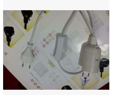 宁波市dc灯座开关线生产厂家 太阳能控制器配套灯线价格 带303开关灯头线