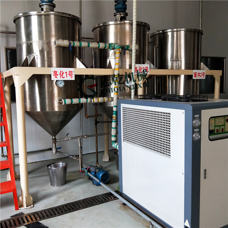 精炼油设备厂家 生产食用油机器 茶籽油压榨精炼生产线