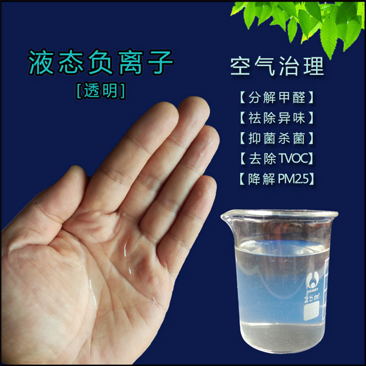 河北省液态负离子生产厂家 液态负氧离子