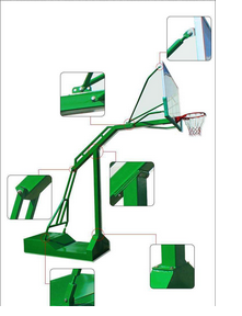 篮球架，篮球架供应厂家 广西篮球架批发图片