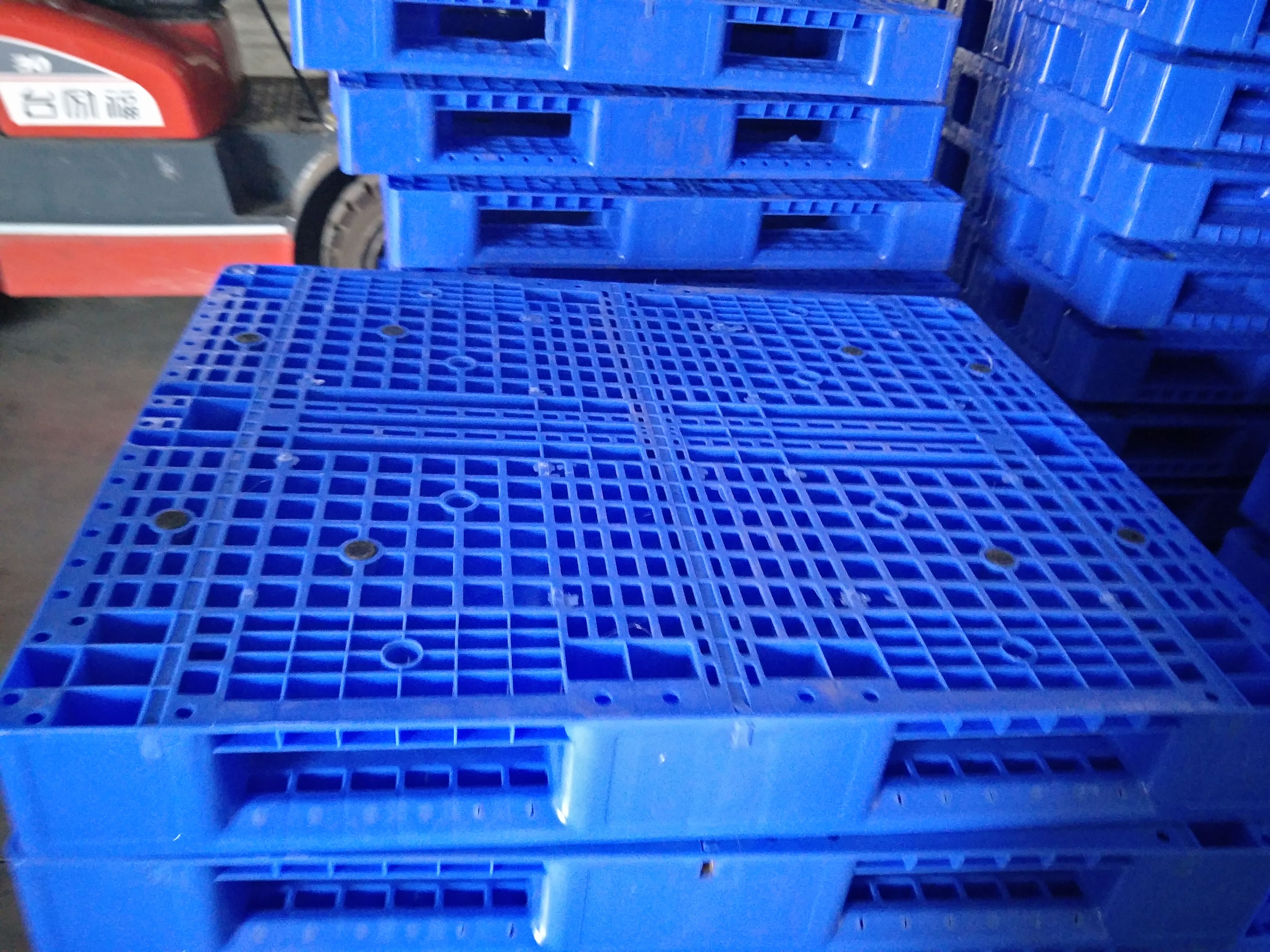 南宁海迪塑料防潮托盘卡板 工业重型货架托盘