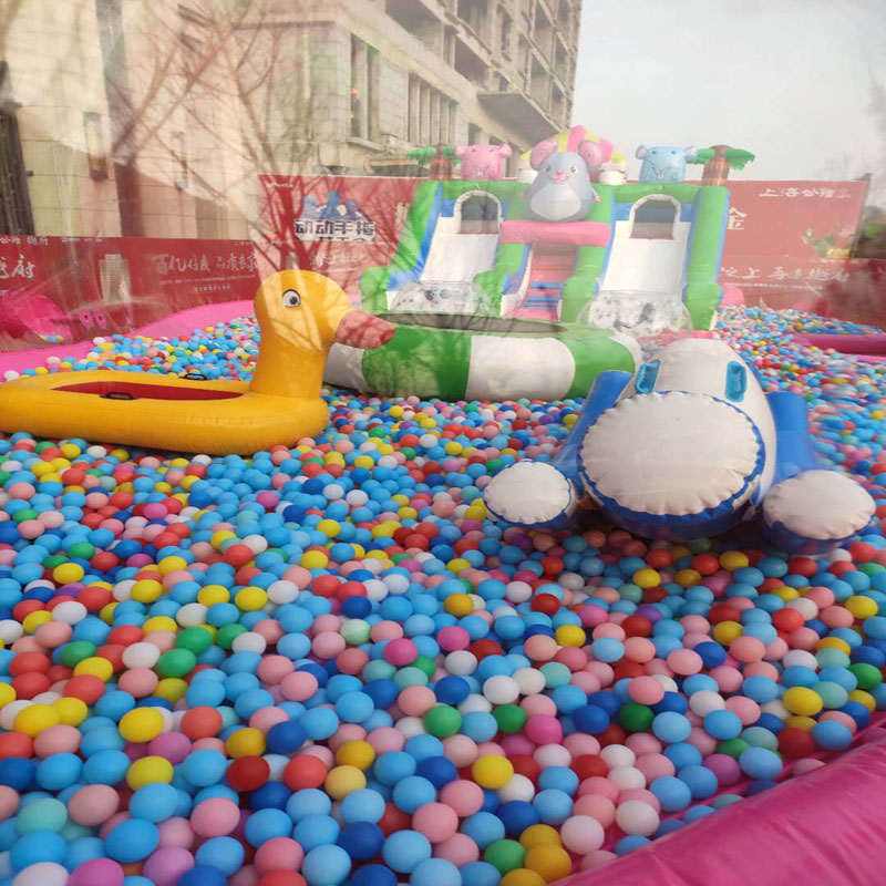 河南租赁粉红鼠充气乐园出租粉红鼠充气乐园图片