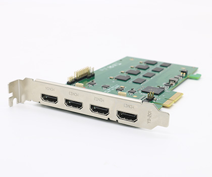 金微视高速PCIE4路HDMI采集卡JWS-X4-HDMI图片
