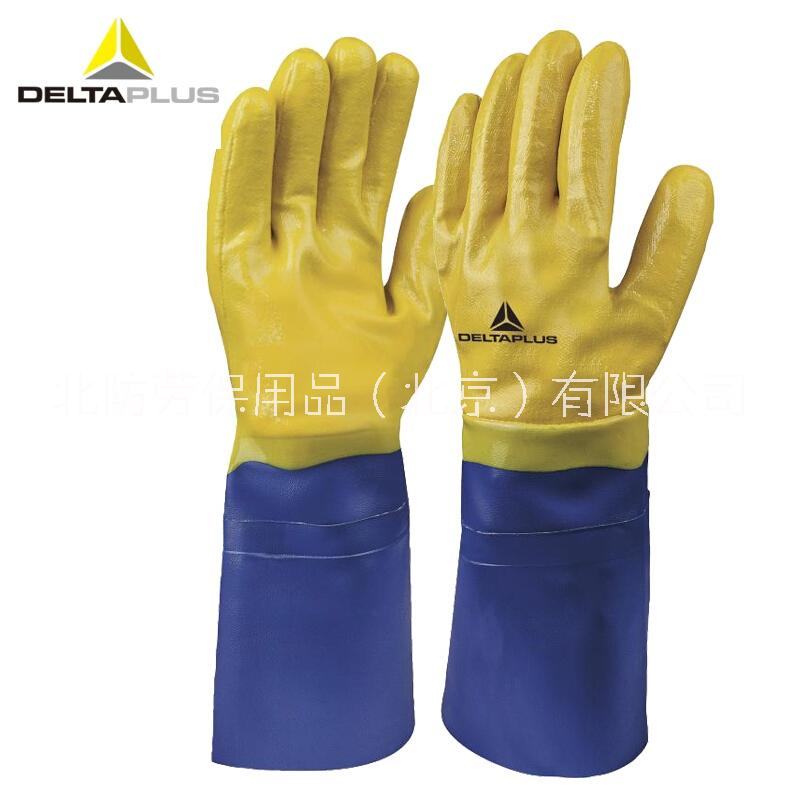 供应涂层手套防切割手套防水防油手套代尔塔209911石油化工手套
