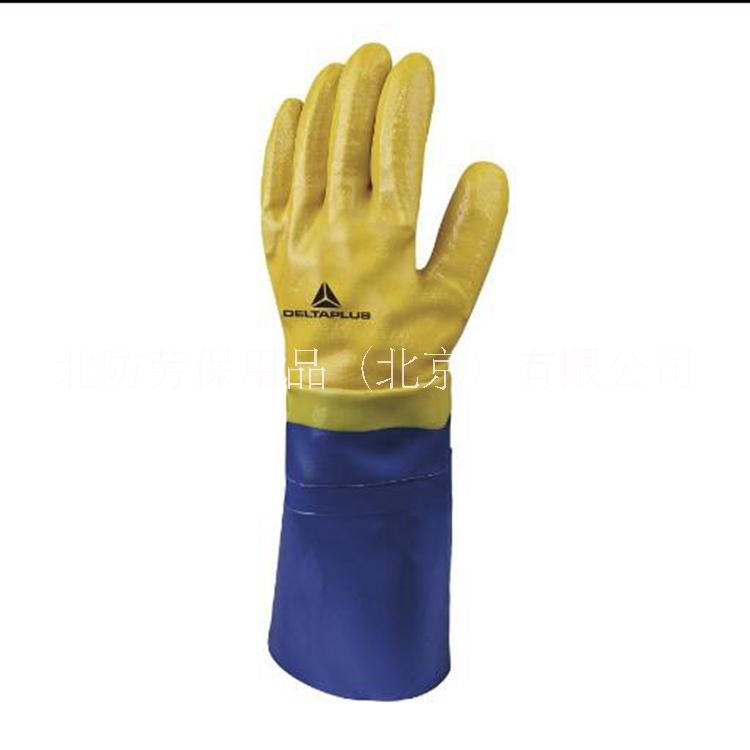 供应涂层手套防切割手套防水防油手套代尔塔209911石油化工手套图片