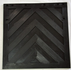 厂家直销24寸橡胶挡泥板 生产定做各种尺寸挡泥板 24*30 24*36  24*24挡泥板图片