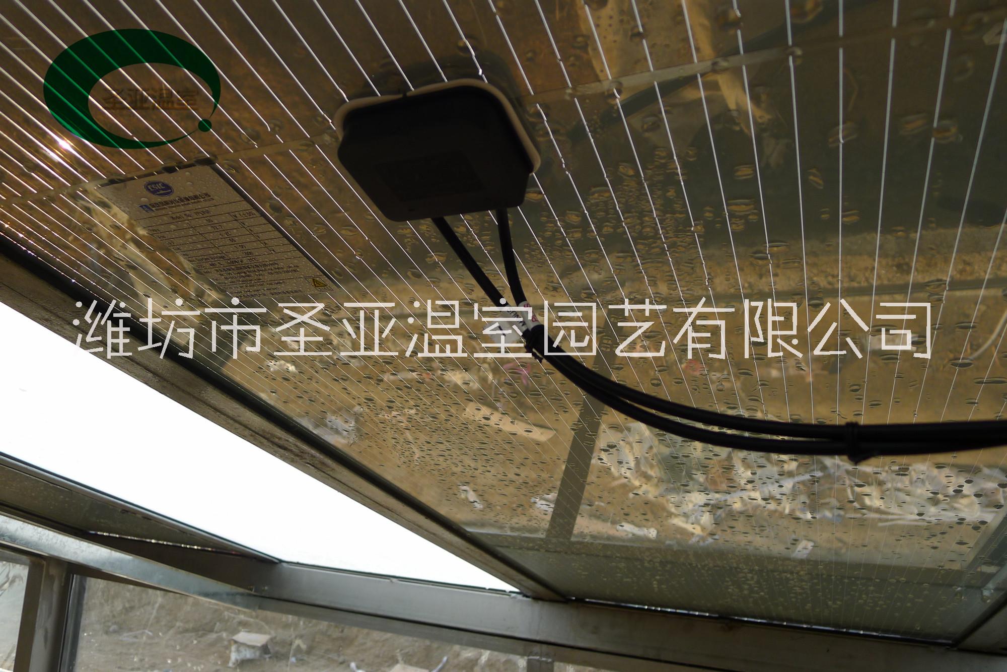潍坊市光伏温室厂家光伏温室大棚 生态温室造价 文洛式玻璃温室大棚工程