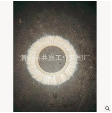 南京市定制各种羊毛刷轮 羊毛毛刷圈批发 环形羊毛刷价格 圆形软毛羊毛刷厂家