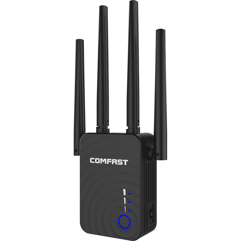 COMFAST CF-WR754AC无线中继器路由器1200M扩展器wifi repeater