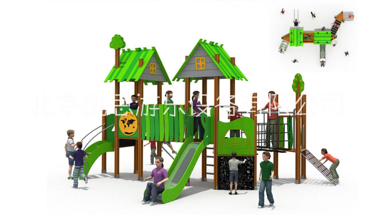 儿童实木滑梯幼儿园组合滑梯定制儿童实木滑梯幼儿园组合滑梯定制度假村木质树屋滑梯拓展攀爬架