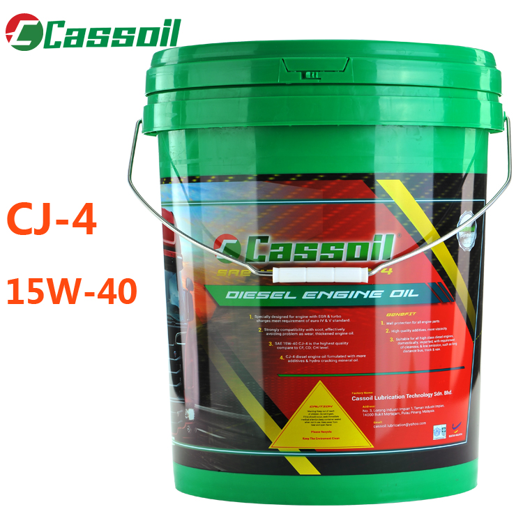 CASSOIL加索柴油车机油进口柴油车润滑油 18L