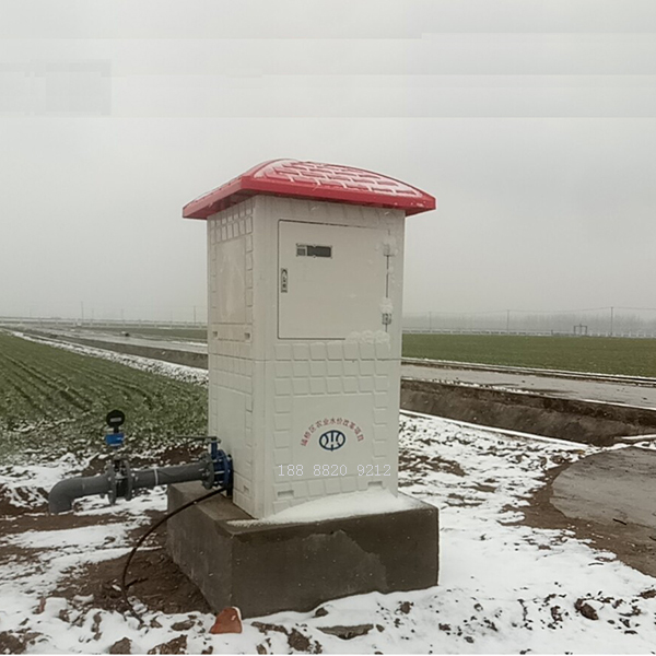 河北农业机井灌溉新设备玻璃钢井房图片
