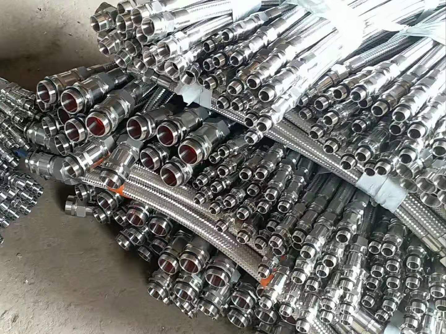 河北厂家直销 防爆钢丝编织软管 批量供应 钢丝编织金属软管