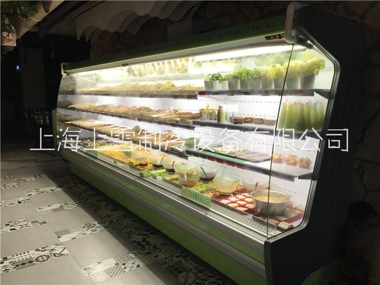 串串香火锅菜品展示柜 喷雾串串香冷藏柜 立式菜品冷风保鲜柜