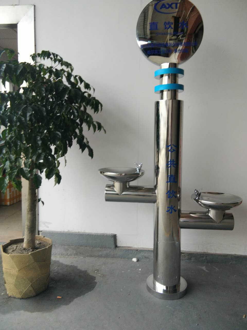 户外饮水台直饮水台设备 不锈钢公共饮水器 公园饮水平台