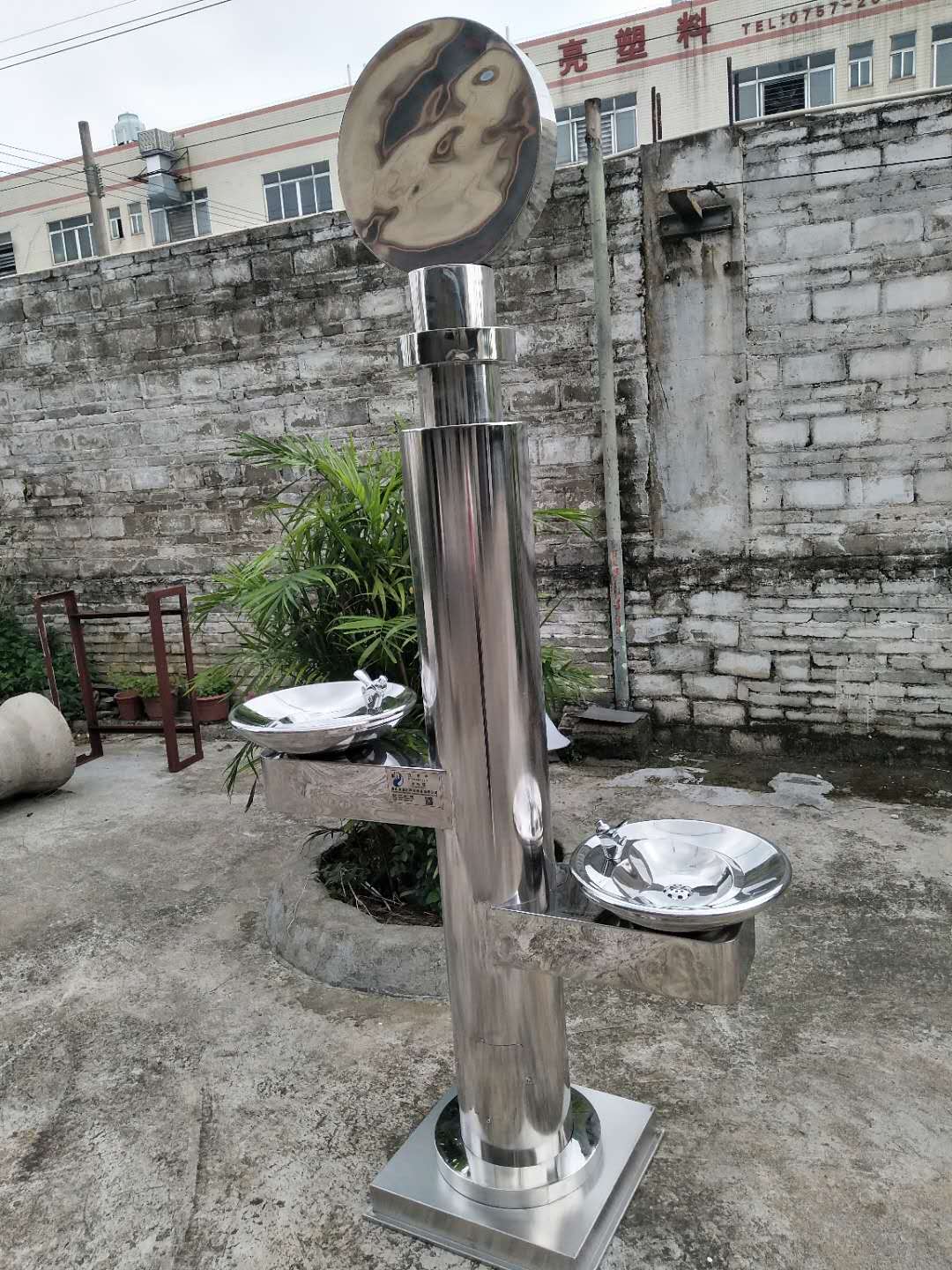 户外饮水台直饮水台设备 不锈钢公共饮水器 公园饮水平台