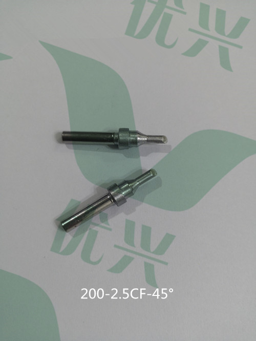 200-2.5CF-45°马达压敏焊锡机烙铁铁头图片