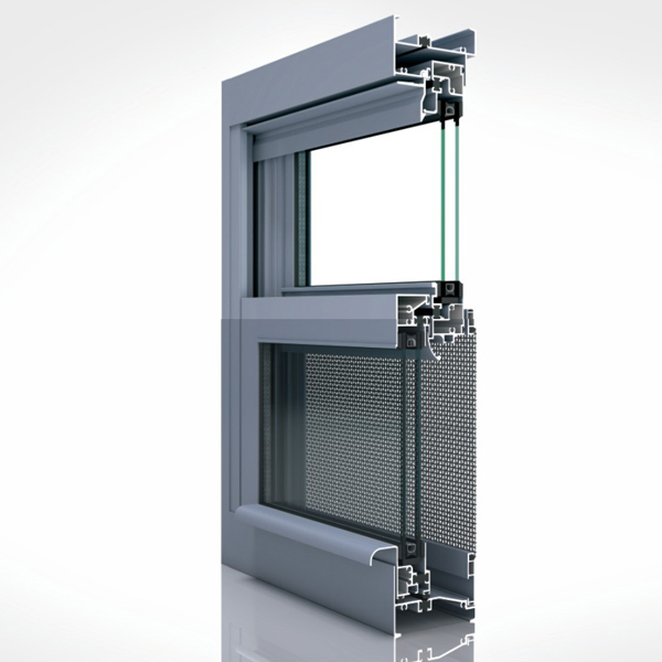 广东兴发铝材厂家直销ES83提拉窗系统门窗