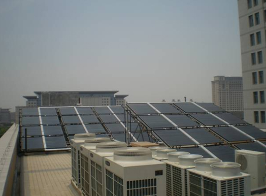 办公楼太阳能热水工程图片