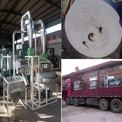 供应中科集团绿色环保型电动石磨磨面机