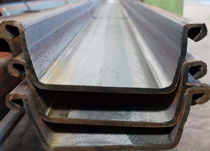 南京市钢板桩厂家南京钢板桩现货批发 钢板桩  钢支撑