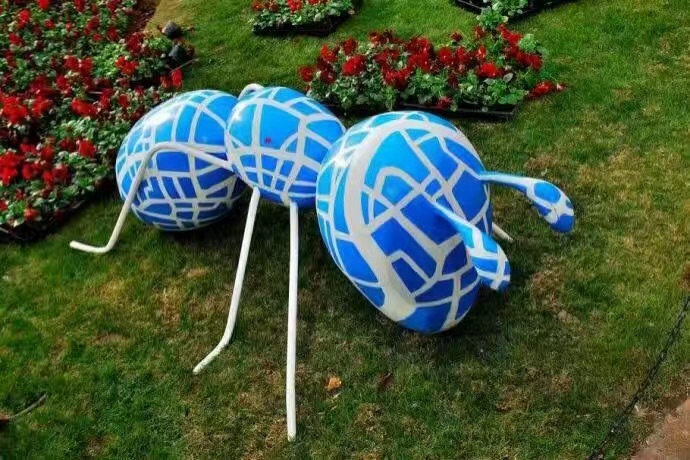 广东玻璃钢昆虫动物雕塑制作厂家 哪家价格优惠图片