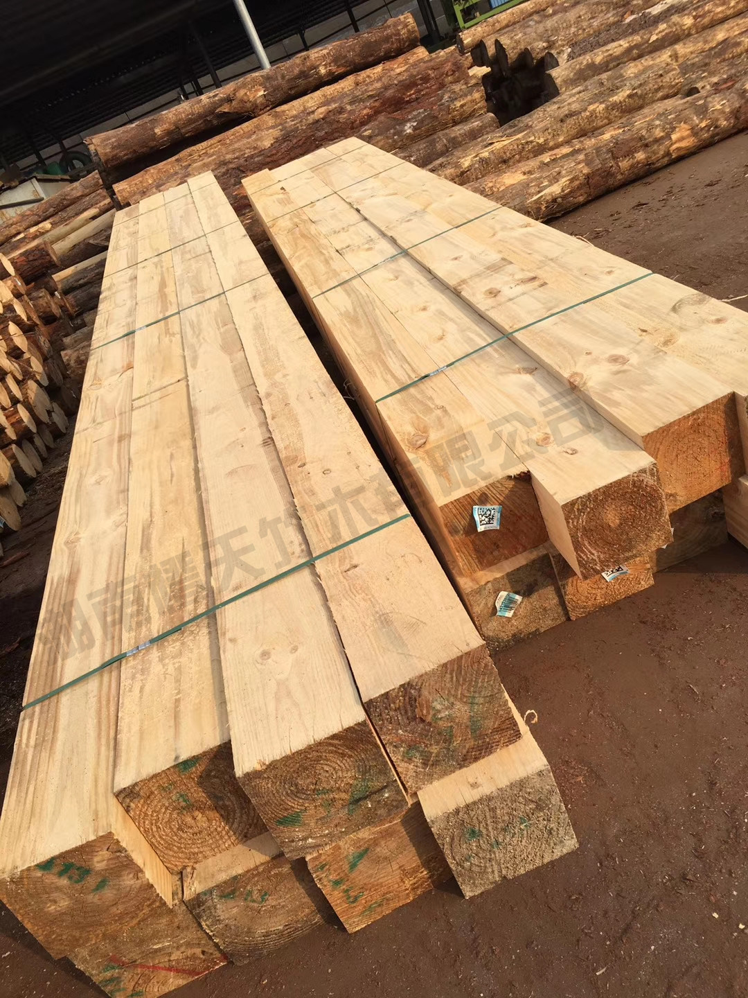 木方生产工厂 加工进口方木  木图片